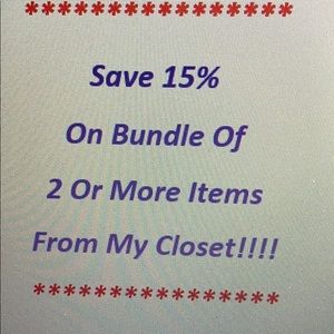 Bundle Discount!!!!
